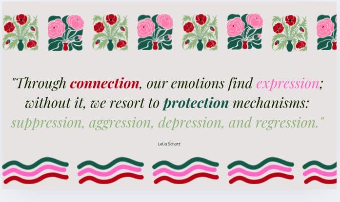 Emotions need connection